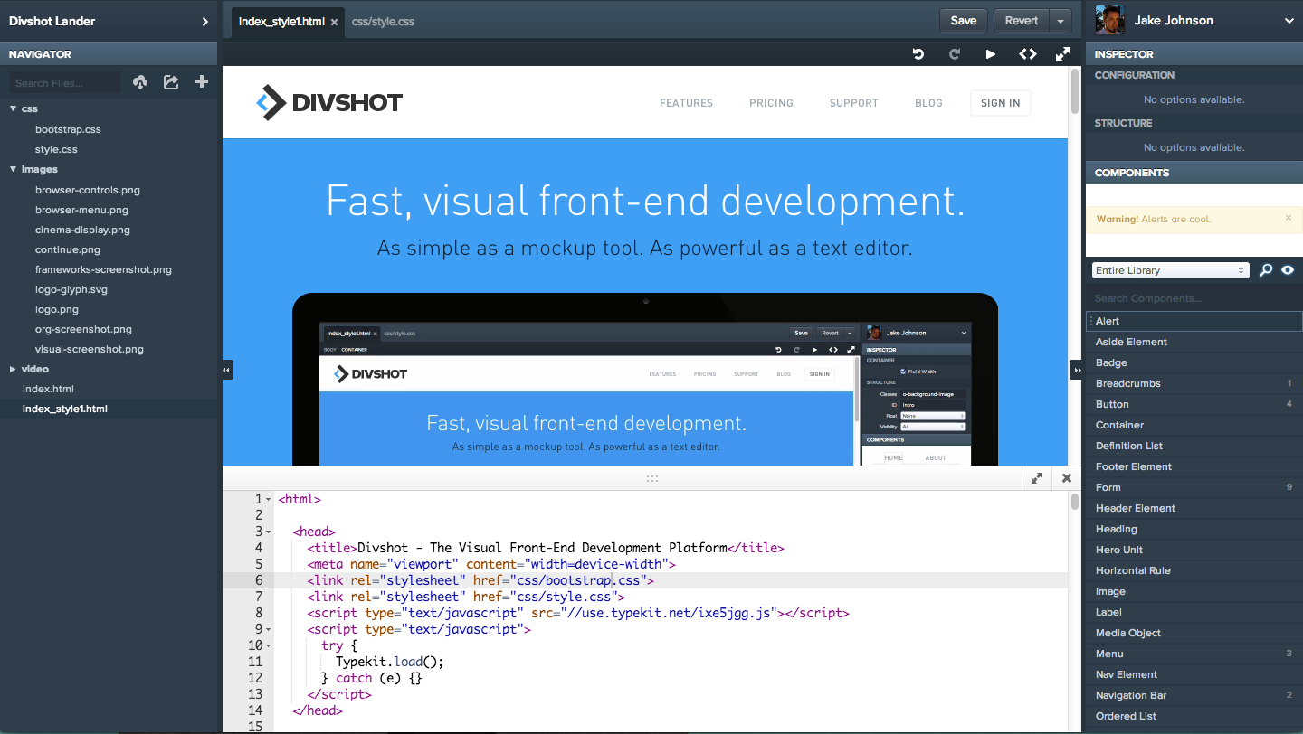 Download Divshot 1 0 Visual Front End Development For Bootstrap And Beyond