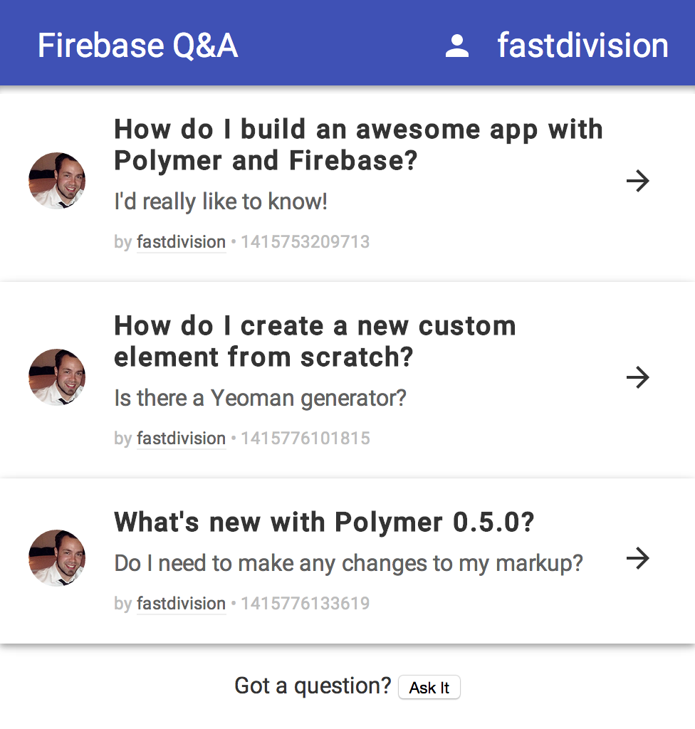 Firebase Q&A